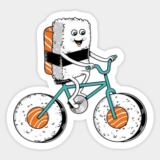 Sushi Bicycle Sticker